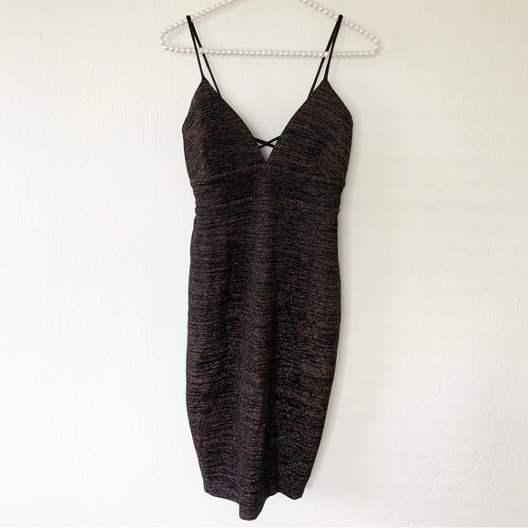 Nookie Metallic Aura Midi Dress - Picture 5 of 14